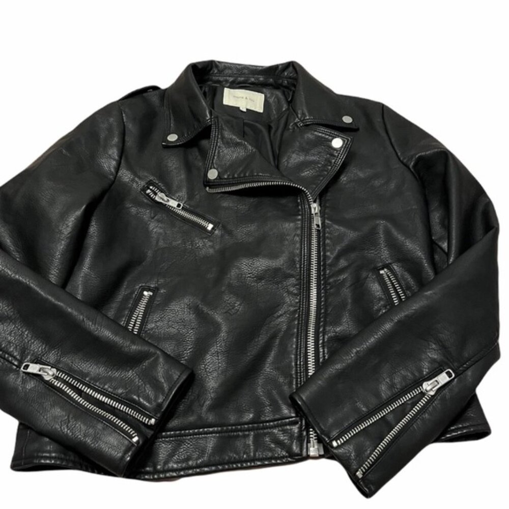 Monk  Lou vegan leather jacket